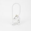 Homecare Innovation Badrandgreep – Badbeugel met klem – Zonder boren – Staal – 46 cm hoog – Tot 136 kg