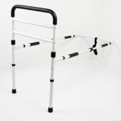 Homecare Innovation Bedbeugel met steunpoten – Bedsteun / opstahulp voor bed – In hoogte verstelbaar – Tot 136 kg