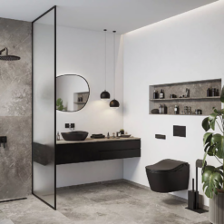 Alternative view of WASHLET® RW - mat zwart